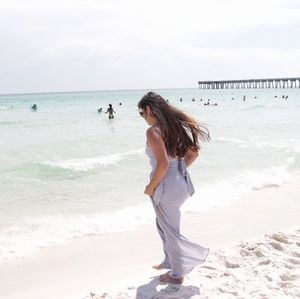 Light blue long Jumpsuit